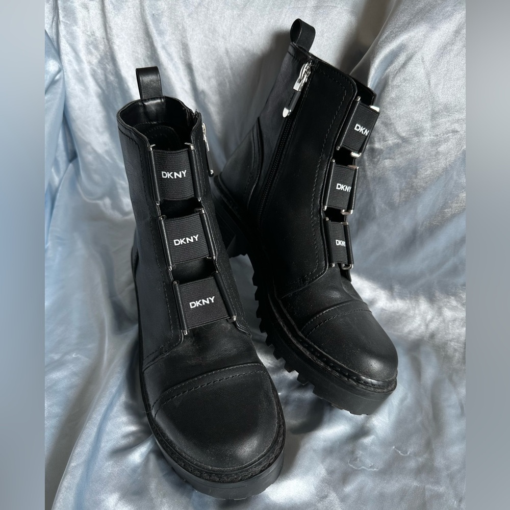 Dkny combat boots